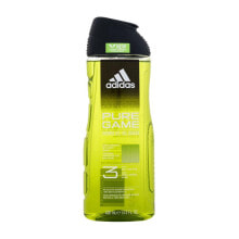 Adidas Pure Game Shower Gel 3-In-1 New Cleaner Formula 400 ml duschgel für Herren