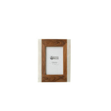 Photo frame Romimex Brown Wood Marble 17 x 22 x 2 cm