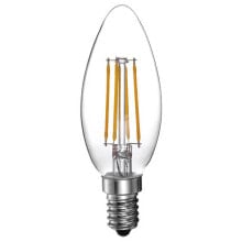 EDM LED Filament Candle Bulb E14 4W 550 Lumens 3200K