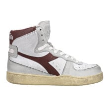 Купить мужская спортивная обувь Diadora: Diadora Mi Basket Used High Top Mens Size 5 M Sneakers Casual Shoes 158569-D008