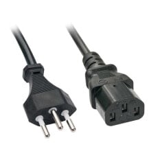 LINDY CH Plug To C13 Power Cord 2 m