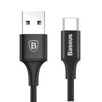 Baseus CAMKLF-BG1 - 1 m - USB A - USB C - USB 2.0 - Black