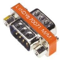 Кабели и разъемы для аудио- и видеотехники lindy 9-Pin D Gender Changer 70071