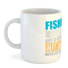 KRUSKIS Fishing Solves Mug 325ml