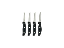 Oster 75681.04 Granger 4 Pack 4.5 inch Steak Knife Set in Black