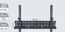 Brackets and racks for televisions and audio equipment