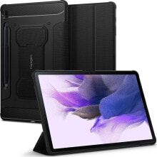 Чехлы для планшетов etui na планшет Spigen Etui Spigen Прочная Броня Pro Samsung Galaxy Tab S7 FE 5G 12,4 Черный