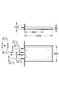 Showers, shower panels and headsets