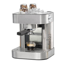 Coffee makers and coffee machines rOMMELSBACHER EKS 2010 - Espresso machine - 1.5 L - Ground coffee - 1275 W - Stainless steel