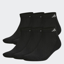 adidas men Athletic Cushioned Low-Cut Socks 6 Pairs