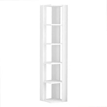 Corner Shelves Alexandra House Living White Wood MDP 33 x 161 x 33 cm 5 Shelves