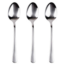 SAN IGNACIO SG7767 Polished Stainless Steel Spoon Set 3 Units