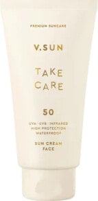 Sonnencreme Gesicht 'take care' LSF 50, 75 ml