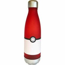 Бутылки для напитков Термобутылку 	Pokémon Poké Ball Красный Пластик
