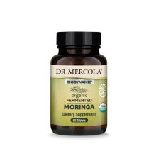 Антиоксиданты dr. Mercola Biodynamic Organic Fermented Moringa Органическая ферментированная моринга  90 таблеток