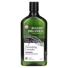 Шампуни для волос Avalon Organics, шампунь, питательная лаванда, 325 мл (11 жидк. унций)