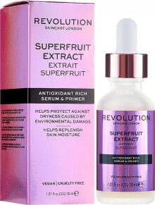 Antioxidatives Gesichtsserum - Makeup Revolution Superfruit Extract Antioxidant Rich Serum & Primer