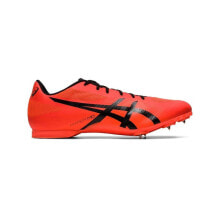 Мужская спортивная обувь для футбола Мужские футбольные бутсы сороконожки красные для искусственного газона и зала Asics Hyper MD7