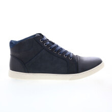 Купить синие мужские кроссовки English Laundry: English Laundry Jameson EL2585H Mens Blue Leather Lifestyle Sneakers Shoes 13