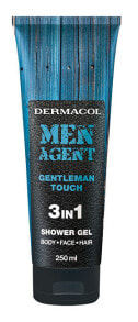Мужские шампуни и гели для душа dermacol Gentleman Touch Men Agent Гель для душа для мужчин 250 мл