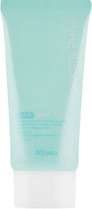 Sonnenschutz-Gel - A'pieu Pure Block Aqua Sun Gel SPF50+/Pa+++