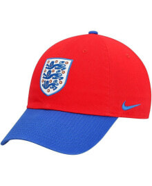 Nike men's Red, Blue England National Team Campus Adjustable Hat