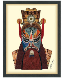 Empire Art Direct 'Beijing Opera Mask 2' Dimensional Collage Wall Art - 25