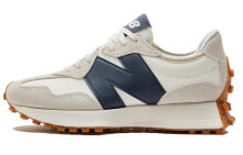 New Balance NB 327 复古 减震防滑耐磨 低帮 跑步鞋 男女同款 灰白 / Кроссовки New Balance NB 327 WS327KB