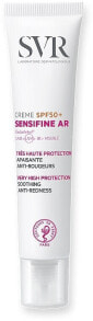 Beruhigende Sonnenschutzcreme gegen Rötungen SPF 50+ - SVR Sensifine AR Anti-redness Soothing Cream SPF 50+