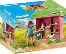 Figurka Playmobil Zestaw z figurkami Country 71308 Kury z pisklętami