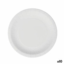 Набор посуды Algon Одноразовые Белый Картон 20 cm (10 штук)