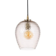 BIGBUY HOME Crystal Metal Ceiling Light 22x22x32 cm