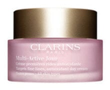 Увлажнение и питание кожи лица Clarins Multi-Active Дневной крем от мелких морщин для всех типов кожи 50 мл