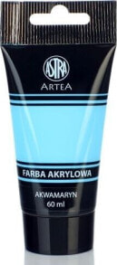 Купить краски для рисования для детей ASTRA: Astra Farba akrylowa ASTRA Artea tuba 60ml - akwamaryn Astra