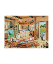 Trademark Global trevor Mitchell A Cottage Kitchen Canvas Art - 36.5