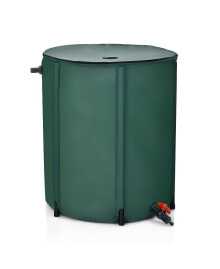 SUGIFT 53 Gallon Portable Collapsible Rain Barrel Water Collector