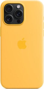 Apple Apple iPhone 15 Pro Max Silicone Case with MagSafe sunshine