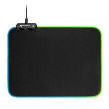 Gaming Mouse Pads 1337 RGB V2 Gaming Mat - Black - Monochromatic - USB powered - Non-slip base - Gaming mouse pad