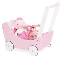 Купить детские игрушки и игры Pinolino®: Puppenwagen Jasmin komplett, 4-tlg.