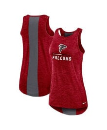 Nike women's Red Atlanta Falcons High Neck Performance Tank Top