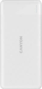 Купить внешние аккумуляторы и аксессуары CANYON: Powerbank Canyon Canyon Powerbank PB-109 10000 mAh PD/QC/Lightning white retail