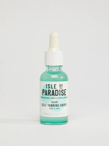 Isle of Paradise – Selbstbräunungs-Tropfen für Face + Body in Light, 30 ml