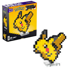 MEGA Pokémon Pixel Art Pikachu Construction Game
