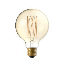 CREATIVE CABLES 7W 2700K gold carbon line led bulb long filament globe