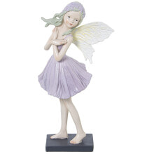 Decorative Figure Alexandra House Living Acrylic Plastic Melamin Fairy 12 x 13 x 26 cm