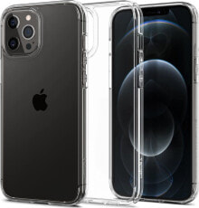 чехол силиконовый прозрачный IPHONE 12/12 PRO Spigen