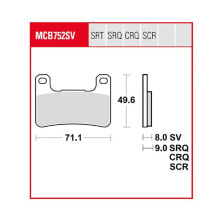 TRW Kawasaki Z 900 19 Front Brake Pads