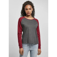 URBAN CLASSICS Contrast Raglan Big long sleeve T-shirt