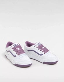 Купить мужские кроссовки и кеды Vans: Vans Hylane chunky leather trainers in white and purple