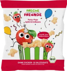 Kindersnack Party Pops Apfel Erdbeere ab 1 Jahr, 15 g